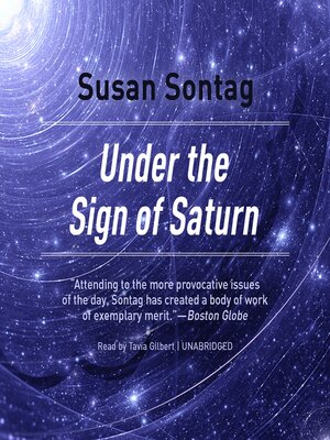 cover image of Under the Sign of Saturn